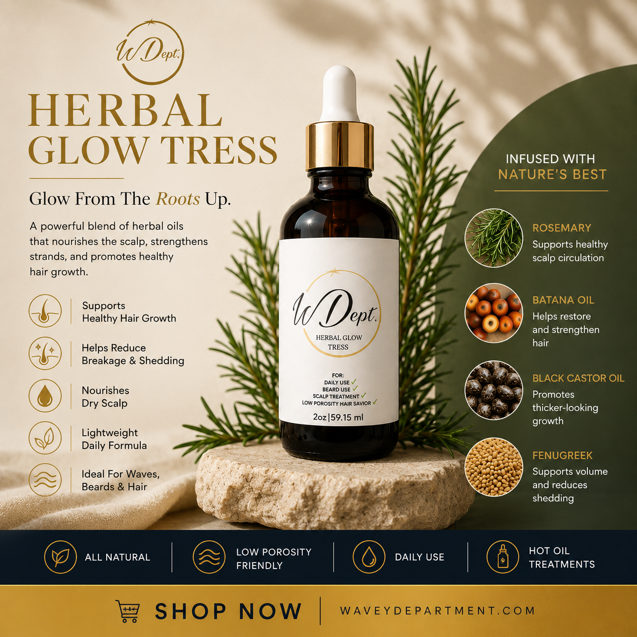 Herbal Glow Tress