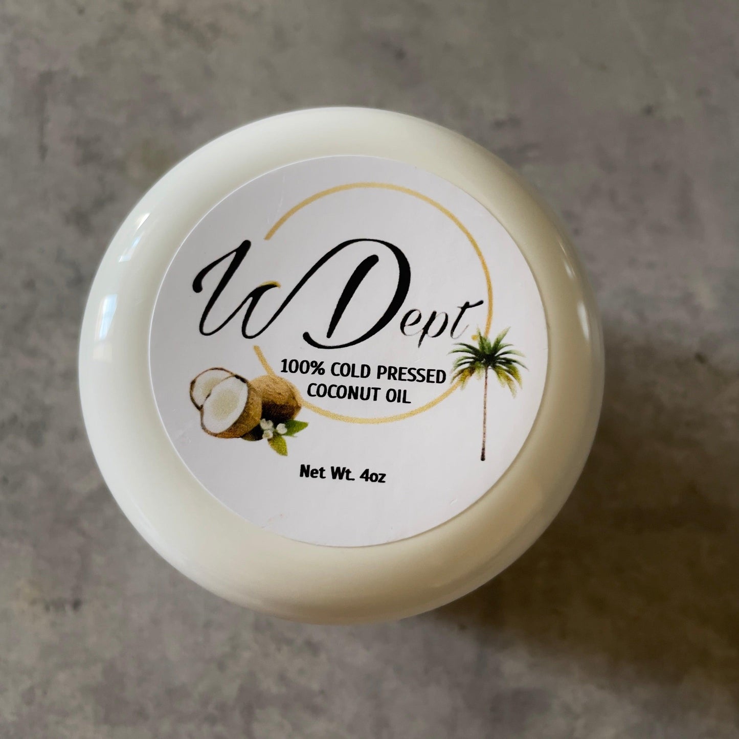 Cold Pressed Coconut Oil(4oz)