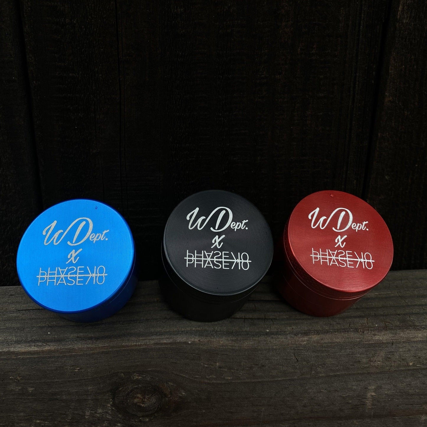 Wavey Dept x Phase710 Herb Grinder ( Travel Size )