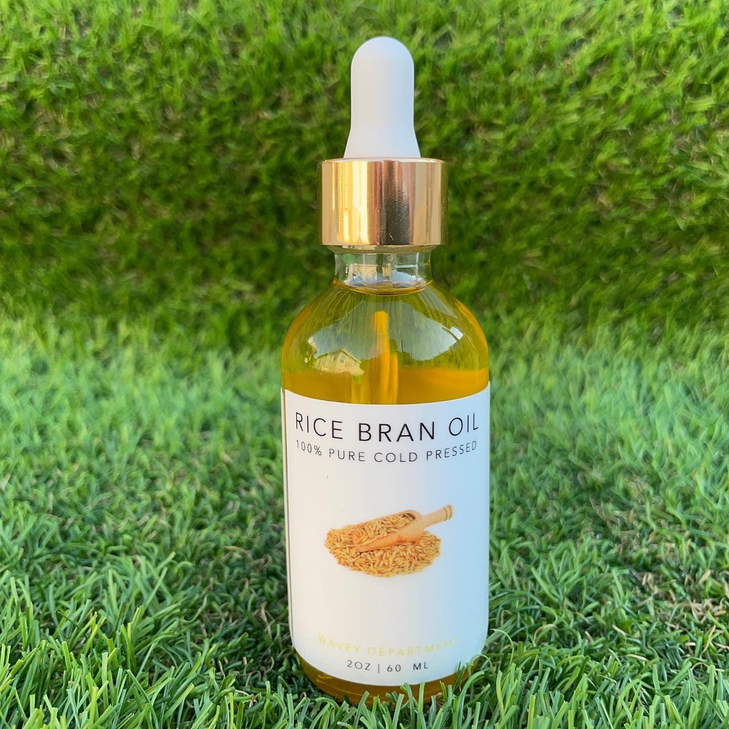 Aceite de salvado de arroz (botella más grande de 2 oz)