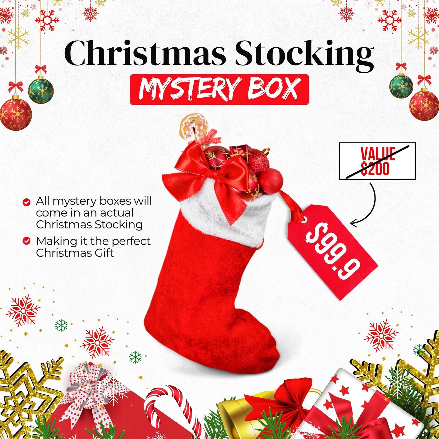 EXCLUSIVE CHRISTMAS MYSTERY BOX