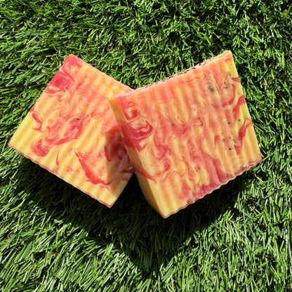 Barra de Shampoo de Limonada de Morango