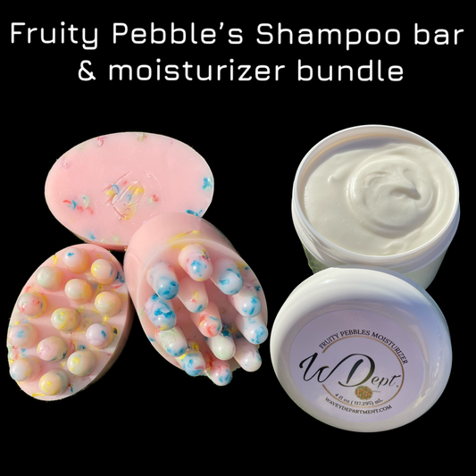 Fruity Pebbles Bundle Moisturizer & Shampoo bar