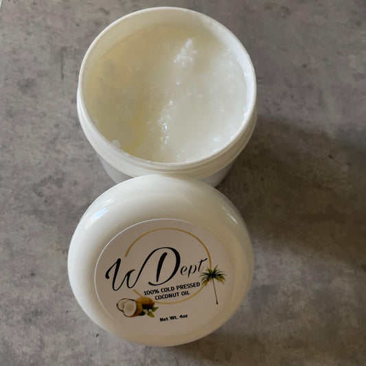 Cold Pressed Coconut Oil(4oz)