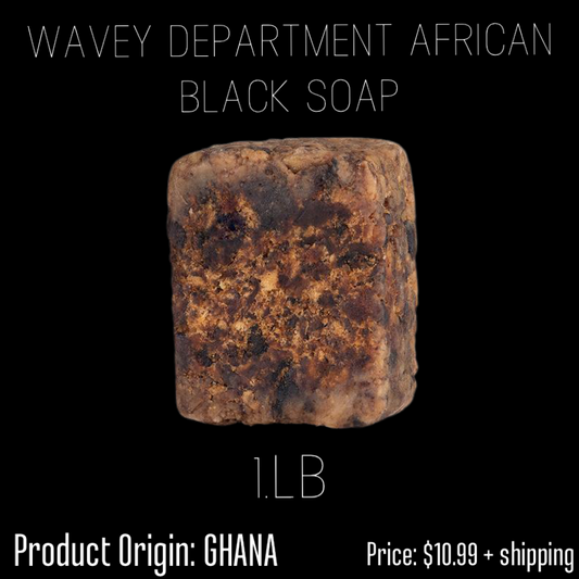 Wavey Department African Black Soap
