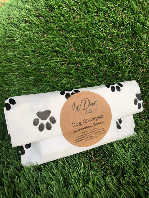 Lavender Cedar Dog Shampoo Bar ( LIMITED )